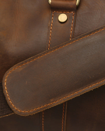 Montague Leather Duffle