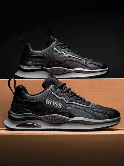 H. Boss Essential Men's Premium Sneakers + Free Essential Watch